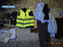Il materiale recuperato dalla Polizia dopo l'arresto
