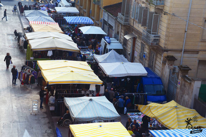Il mercato di piazza Foroni