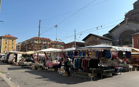 Il mercato di Borgo Vittoria