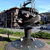 Il monumento a Fausto Coppi