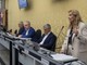 La garante Monica Formaiano durante la sua relazione