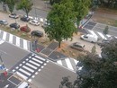 L'attraversamento pedonale rimesso in sicurezza L'attraversamento pedonale rimesso in sicurezza