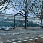 Cantieri per il nuovo McDrive (foto Max Sciullo)