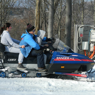 Nel Parco montano di Rorà i bambini gireranno in motoslitta