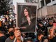 Corteo a sostegno delle donne iraniane in piazza Solferino
