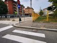 Via Spazzapan e via Sidoli finalmente collegate da un nuovo marciapiede