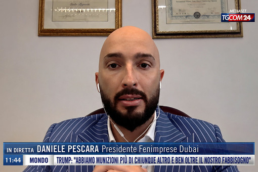 Dubai Invite: Daniel Pescara a TgCom24 Dubai Invite: Daniel Pescara a TgCom24