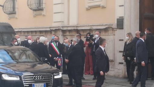 Il Presidente Sergio Mattarella a Torino
