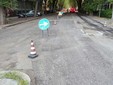 I lavori di manutenzione stradale in corso Dante I lavori di manutenzione stradale in corso Dante