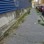 Il marciapiede di via Vipacco