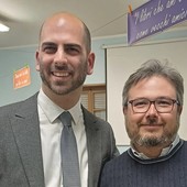 Matteo Cavallone con Enrico Manfredi