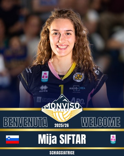 Il nuovo arrivo in casa Monviso Volley