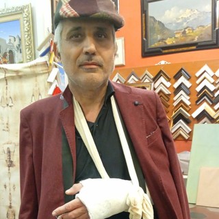 Michele, il pittore aggredito Michele, il pittore aggredito