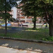 Il parco giochi di via Molino