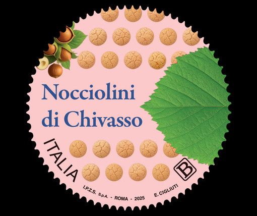 Un francobollo speciale per omaggiare i Nocciolini di Chivasso