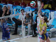 Attacco di Dodson (foto Lega Volley Femminile) Attacco di Dodson (foto Lega Volley Femminile)