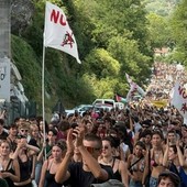 Proteste No TAV - Immagine d'archivio Proteste No TAV - Immagine d'archivio
