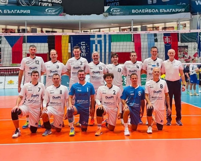 La nazionale di pallavolo agli europei in Bulgaria