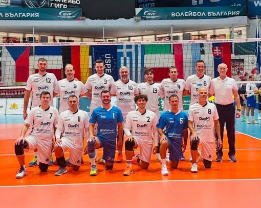 La nazionale di pallavolo agli europei in Bulgaria