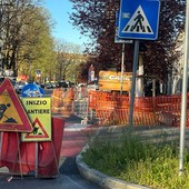 Cantieri in corso per la nuova fermata del Gtt Cantieri in corso per la nuova fermata del Gtt