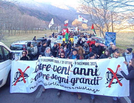 Foto tratta dalla pagina Facebook "Notavinfo Notav" Foto tratta dalla pagina Facebook "Notavinfo Notav"