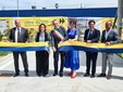 Taglio del nastro per il nuovo ecocentro Taglio del nastro per il nuovo ecocentro