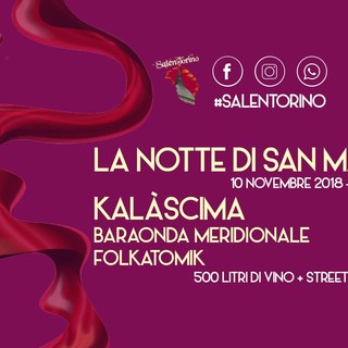 La Notte di San Martino festeggia i dieci anni di SalenTorino con vino e musica