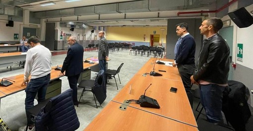 La protesta dei consiglieri alla 4