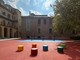 Il nuovo cortile dell'Istituto comprensivo Tommaseo Il nuovo cortile dell'Istituto comprensivo Tommaseo