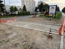 Lavori per un attraversamento pedonale in corso Grosseto Lavori per un attraversamento pedonale in corso Grosseto