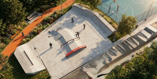 Il progetto dell'area di via Grazioli