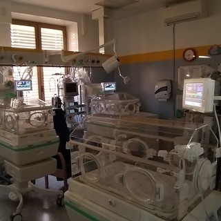Una immagine della neonatologia del Santa Croce di Moncalieri