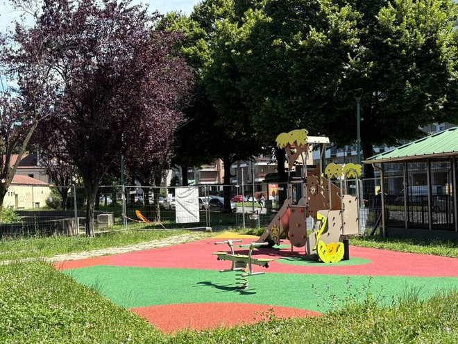 La nuova area giochi di Mirafiori La nuova area giochi di Mirafiori