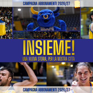 Al via la campagna abbonamenti 2026/27 della Reale Mutua Basket Torino