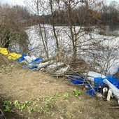 Orti abusivi sulle sponde del fiume Orti abusivi sulle sponde del fiume