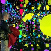 Yayoi Kusama alle Ogr per la mostra collettiva "The Quantum Effect" Yayoi Kusama alle Ogr per la mostra collettiva "The Quantum Effect"