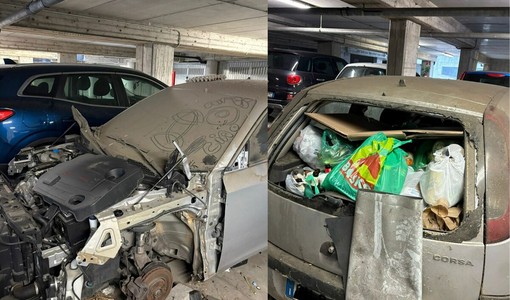 Garage trasformato in sfasciacarrozze: "E' un museo dell'orrore"