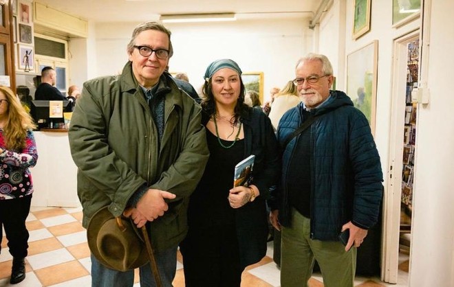 Da sinistra, Ghiglia, Salvai e Bertin