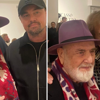 Quando Leonardo di Caprio e Mick Jagger incontrano Michelangelo Pistoletto a Londra