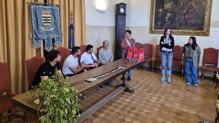 L’accoglienza in municipio L’accoglienza in municipio