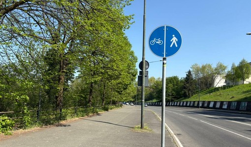 Alla Pellerina la pista ciclabile che fa discutere la politica Alla Pellerina la pista ciclabile che fa discutere la politica