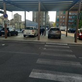 Parcheggio nell'area mercatale di corso Grosseto