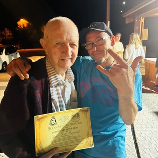 Da sinistra Italo Bernardi e Giuseppe Crisci