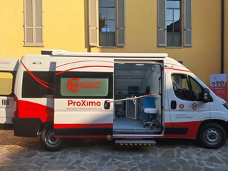 Ecco ProXimo, l'ambulatorio su quattro ruote Ecco ProXimo, l'ambulatorio su quattro ruote