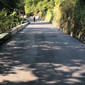 Pramollo chiude il capitolo frana: asfaltata la strada provinciale 168