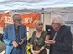 Il presidio di protesta davanti alla Rai