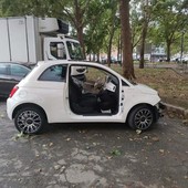 La Fiat 500 cannibalizzata