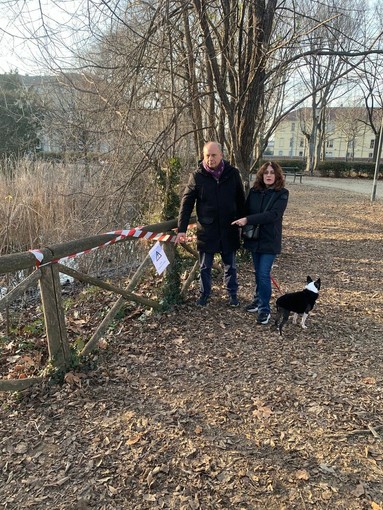 Il sopralluogo dei consiglieri in piazza d'Armi