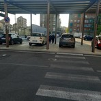 Parcheggio nell'area mercatale di corso Grosseto