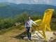 La panchina gigante di Giaveno diventa realtà La panchina gigante di Giaveno diventa realtà